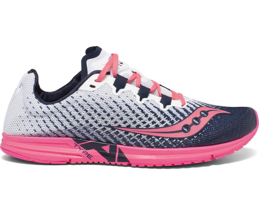 Saucony Türleri A9 Kadın Koşu Ayakkabısı Beyaz Pembe | 2SRATDA