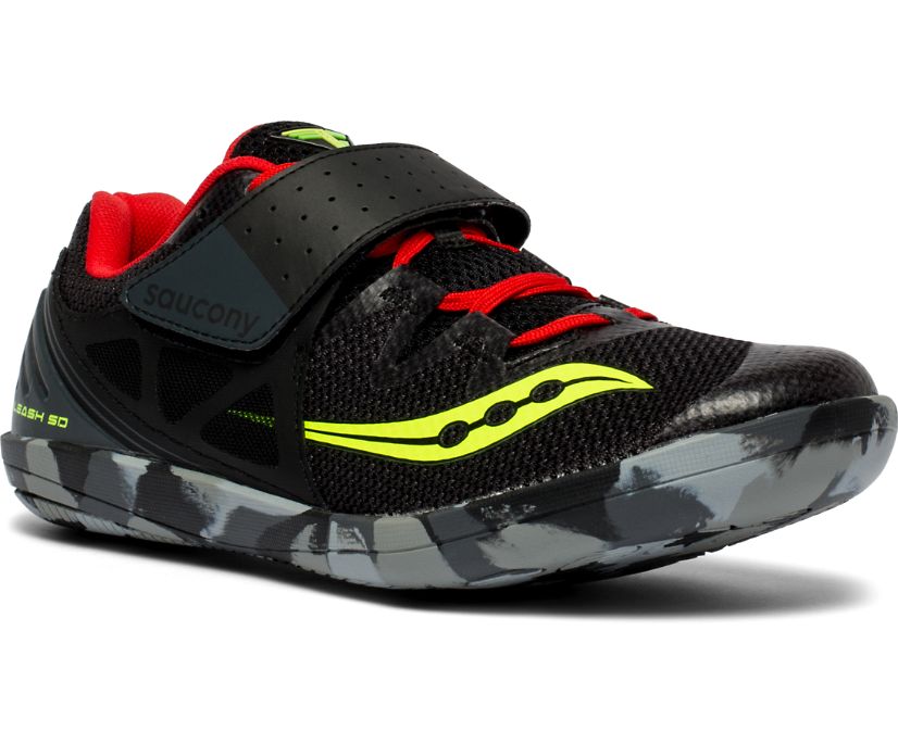 Saucony Unleash SD 2 Erkek Koşu Ayakkabısı Siyah Kırmızı | 5WFTE3P