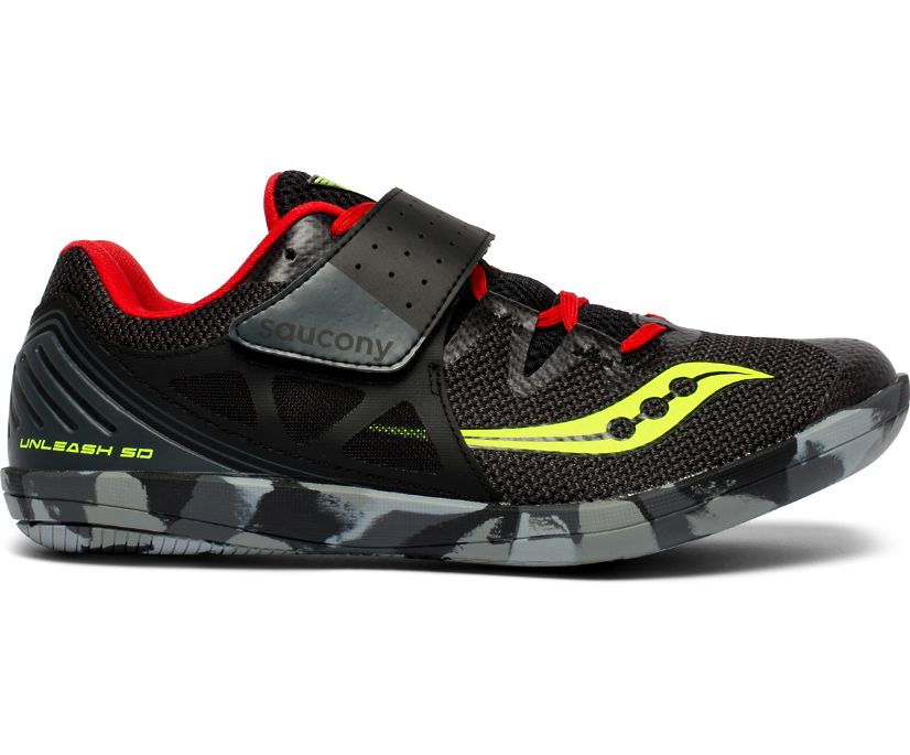 Saucony Unleash SD 2 Erkek Koşu Ayakkabısı Siyah Kırmızı | 5WFTE3P