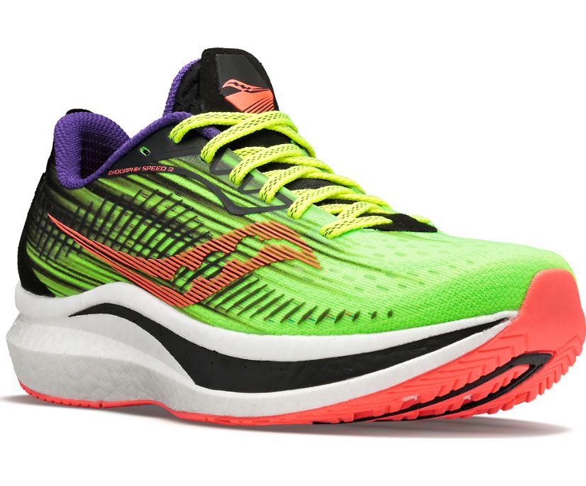 Saucony VIZIPRO Endorphin Speed 2 Kadın Koşu Ayakkabısı Açık Yeşil | 7X3CSLD