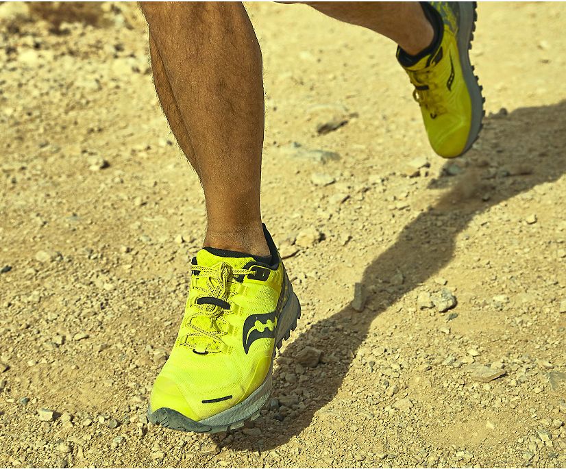 Saucony Xodus 11 Erkek Koşu Ayakkabısı Sarı Gri | XAFKN8J