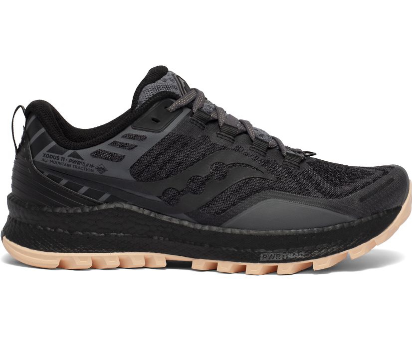 Saucony Xodus 11 Kadın Yürüyüş Ayakkabısı Siyah Kahverengi | INPHIN9